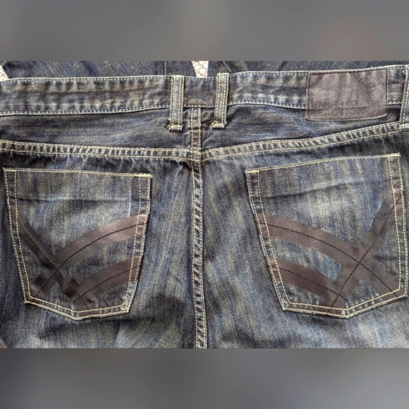 Kenneth Cole Reaction Men's Bootcut Jeans (34 X 32) - Picture 6 of 16